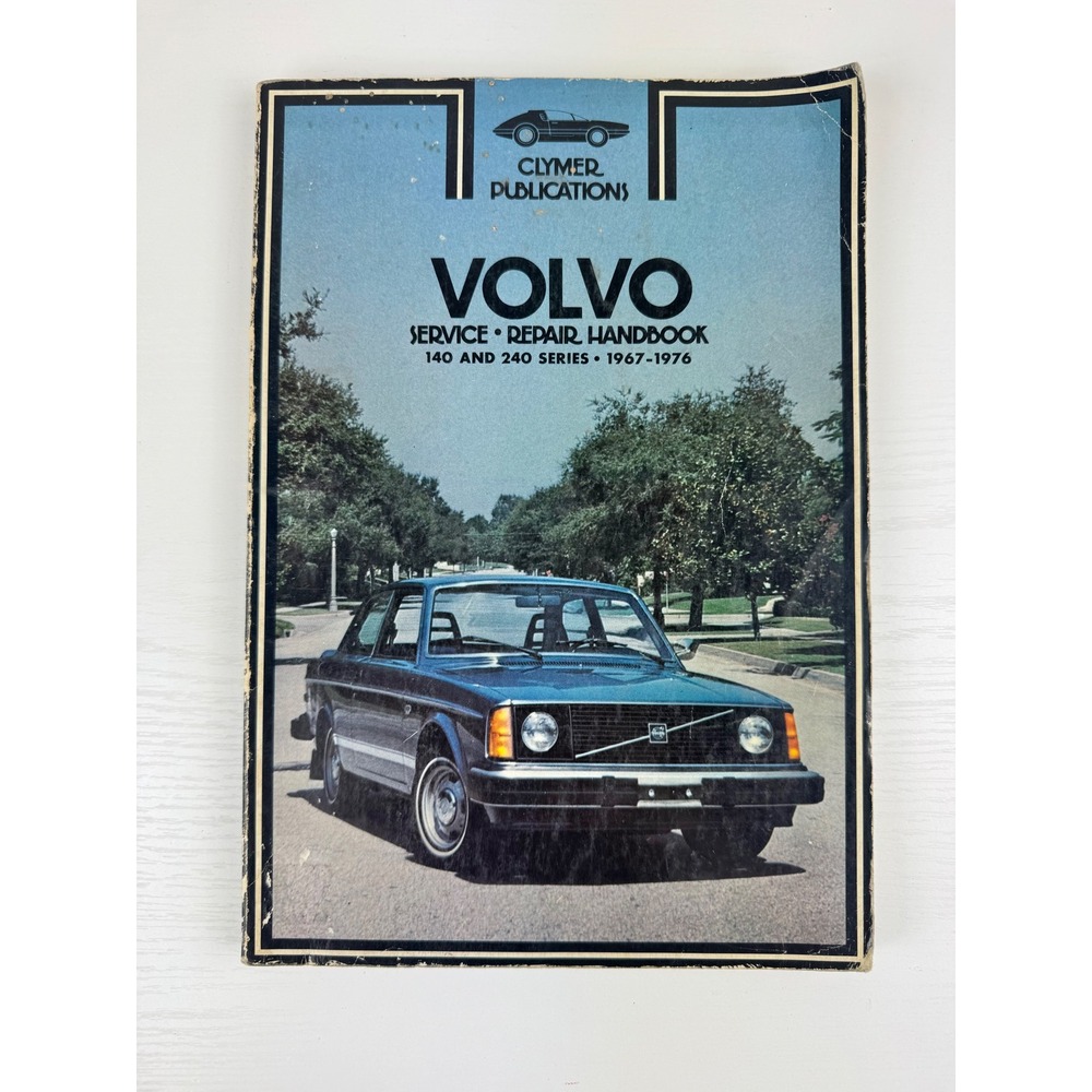 Clymer Volvo 140 240 Service Repair Guide Manual 1967-1976 Automotive Vintage